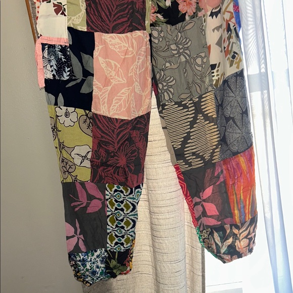 Patchwork Bohemian Women's Pants - Picture 5 of 8